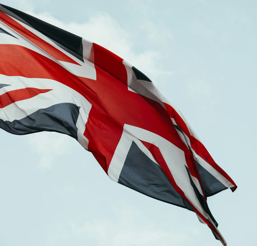 British Flag UK Made Tweed Fabric
