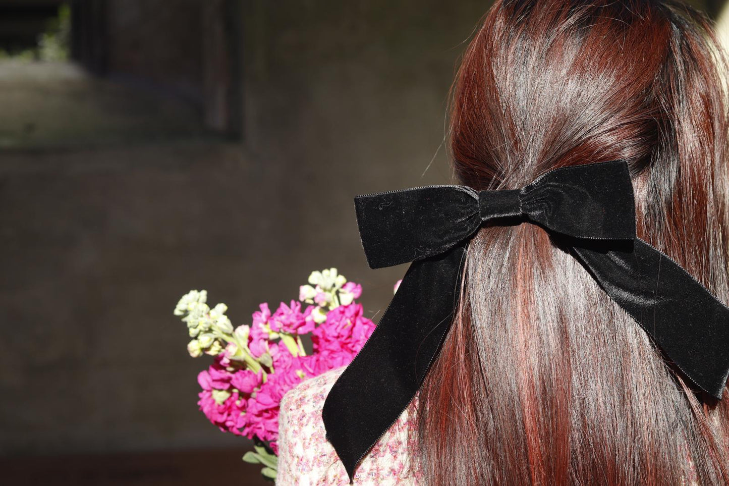 Billie Black Bow Hair Clip